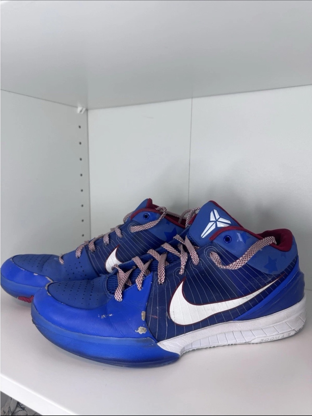 Nike Kobe 4 Protro Philly 2024 Blue Red Men’s Size 12 FQ3545-400